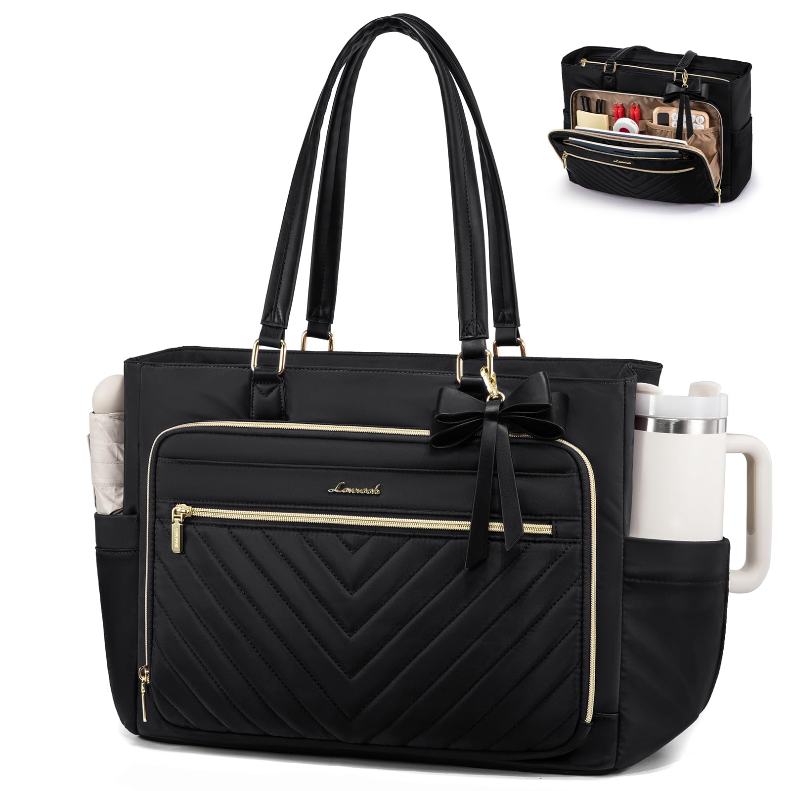 LOVEVOOK Lehrertasche Damen Laptoptasche Damen Arbeitstasche Aktentasche