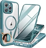 Vista 67 de Miracase Funda magnética para iPhone 15 Pro Max de 6.7 pulgadas [compatible con Magsafe], funda de cuerpo completo a prueba de caídas para iPhone 15