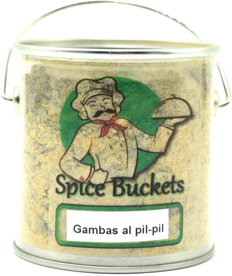 Gambas al pil-pil Spice Mix 82g in Spice Rack Bucket Free UK Post