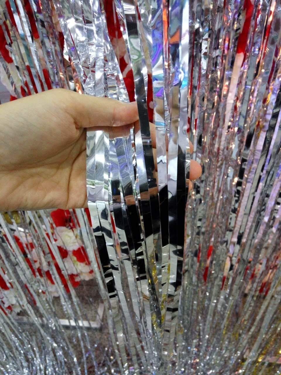 Theme My Party Birthday Decorations Party Supplies Happy Birthday Banner Foil Fringe Silver Curtain Metallic Helium Balloons - Image 6 thumbnail