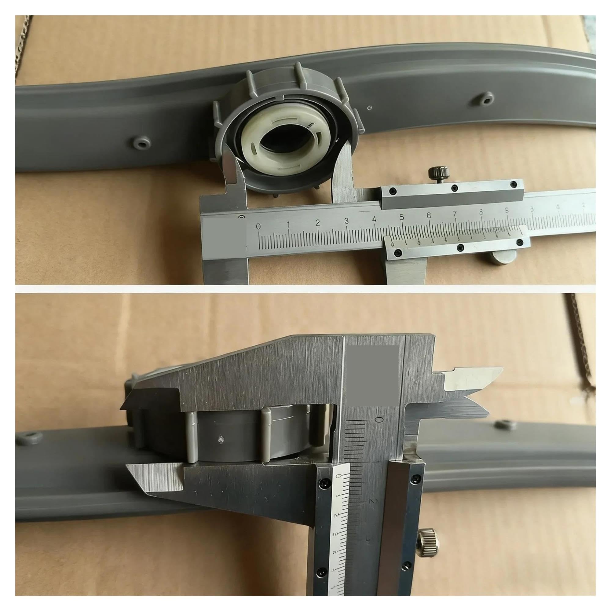Oberer und unterer Propeller des Spülmaschinensprüharms, kompatibel mit Midea, WQP12-9270-CN9378A9350G