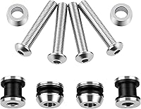 Vista 10 de Kit de Hardware de Acoplamiento para Barra Sissy de Motocicleta TCMI para Harley Touring FLSTC FXSTSB FXSTS FXSTC FLSTF FXST FXSTB FLSTN 1984-2025