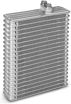 Front A/C Evaporator Core Aluminum for Dodge for Ram 1500 2009-2010 for Ram 2500/3500 2010,for Ram 1500/2500/3500/4500/5500 2011 7-Fin Height Mm Parallel Flow-Type EV939839PFC