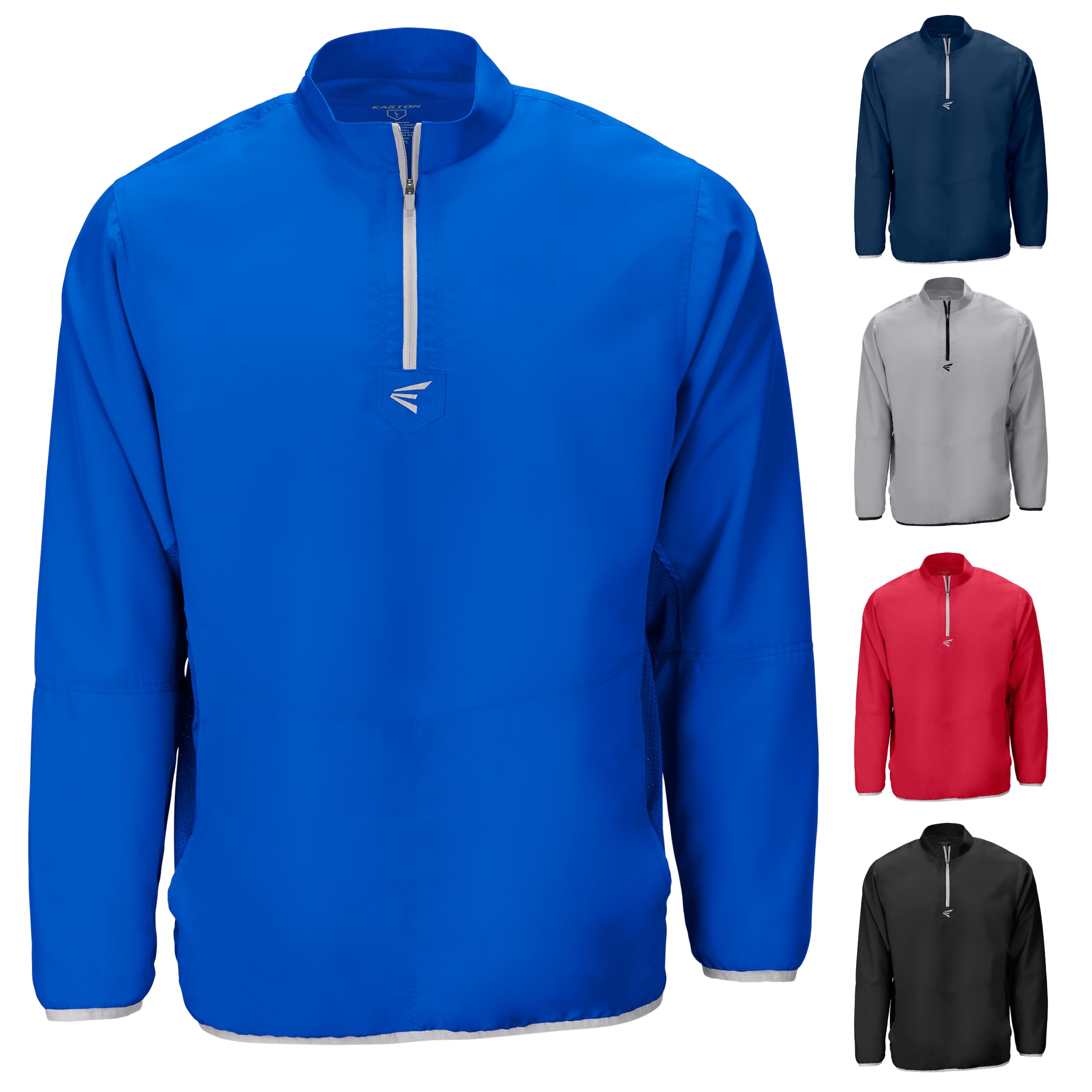 Easton Alpha Long Sleeve Cage Jacket | Adult &amp; Youth Sizes | Multiple Colors
