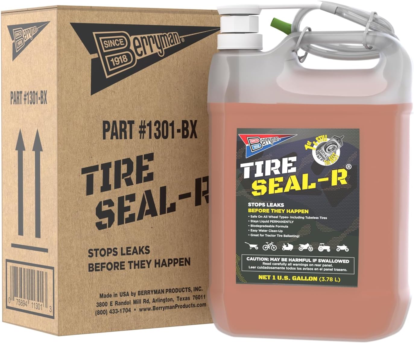 Seal-R Tire Sealant w/Pump