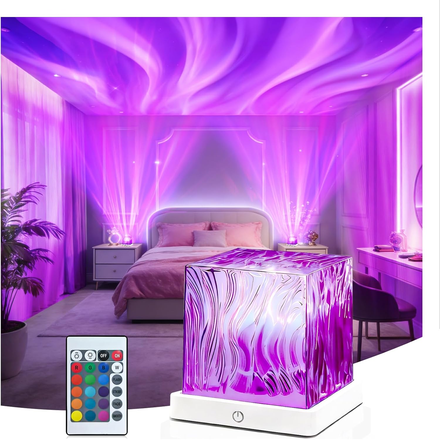 Northern Lights Projector, 1800mAh...