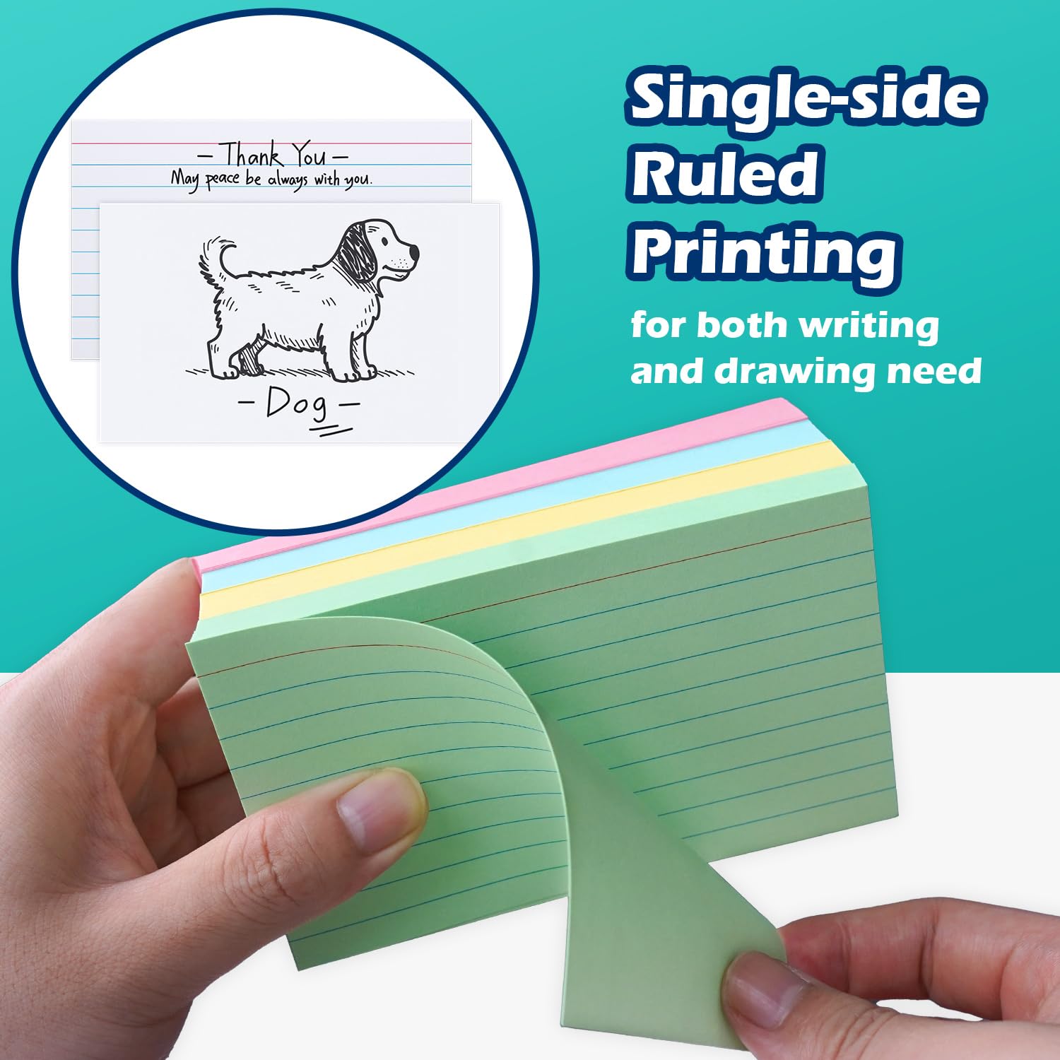 Pink Index Card