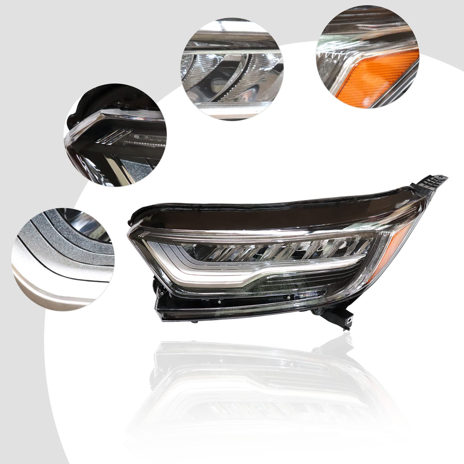 Amazon.com: For 2017-2021 Honda CR-V Headlight Assembly, FOR