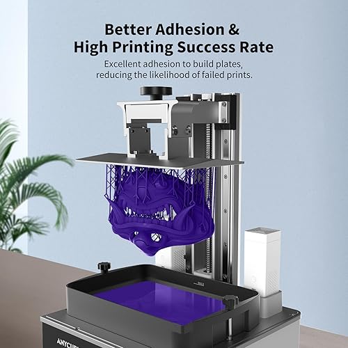Vista 49 de ANYCUBIC Resina de impresora 3D 2.0 mejorada lavable al agua, resina 3D de alta precisión de 405 nm, resina de fotopolímero de baja contracción