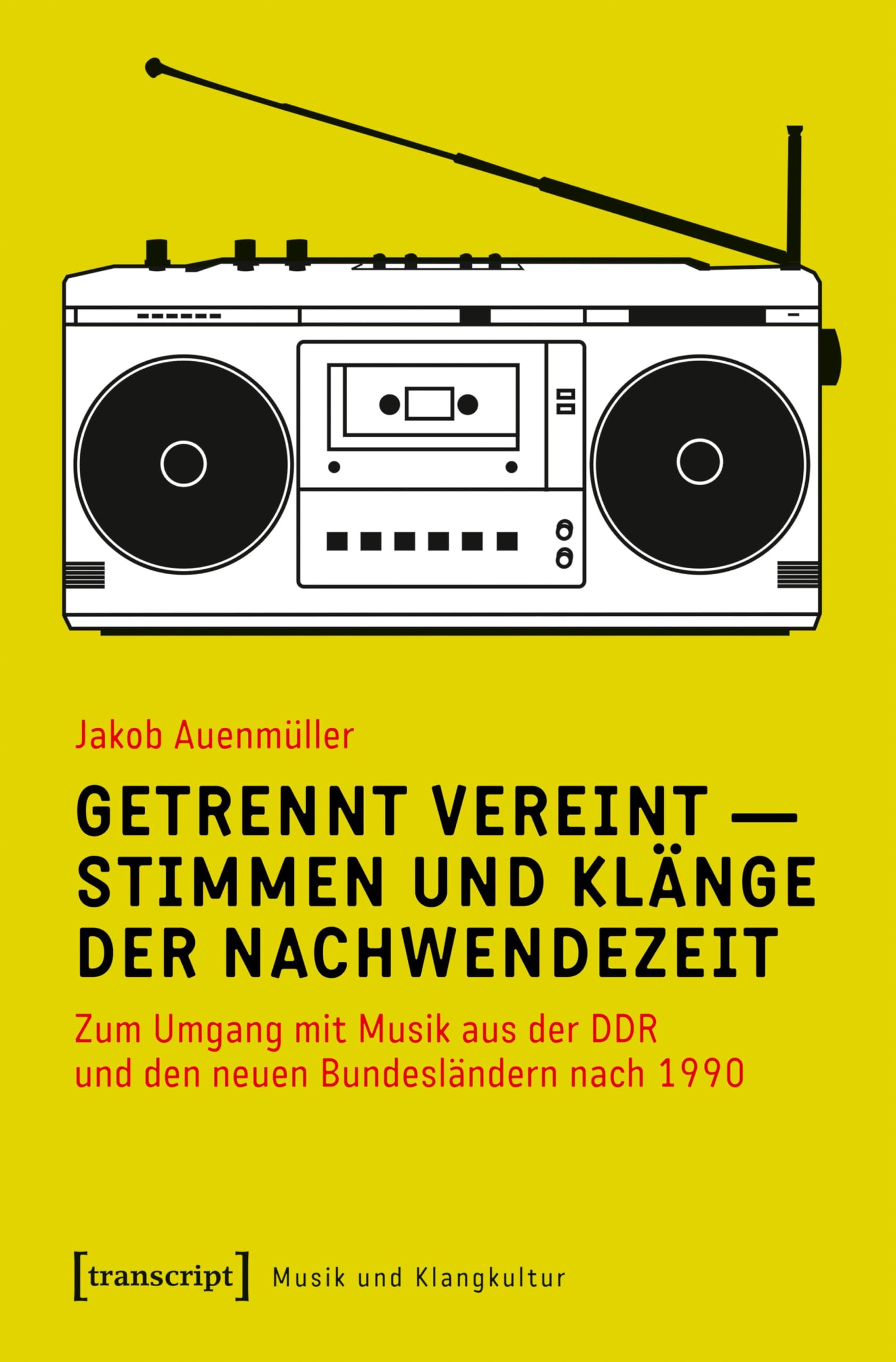 Livre de musicologie Getrennt vereint histoire de la musique RDA post-1990
