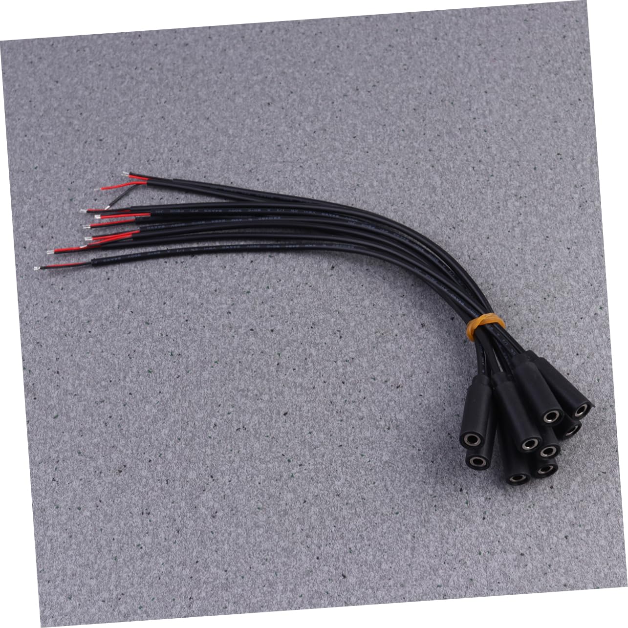 Gatuida Câble Audio De Remplacement 3 5 Mm Femelle vers Extrémité Ouverte 50 Pièces pour Réparation De Haut-parleurs