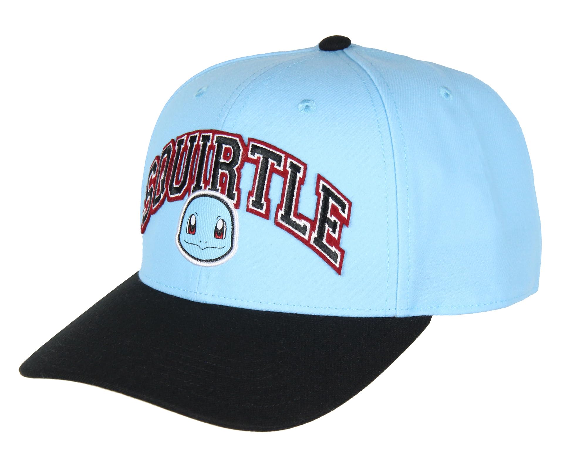Pokemon Adult Embroidered Precurve Snapback Hat for Men and Women