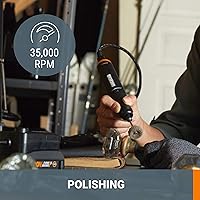 Vista 5 de Worx MAKERX WX739L - Kit de herramientas rotativas inalámbricas de 20 V