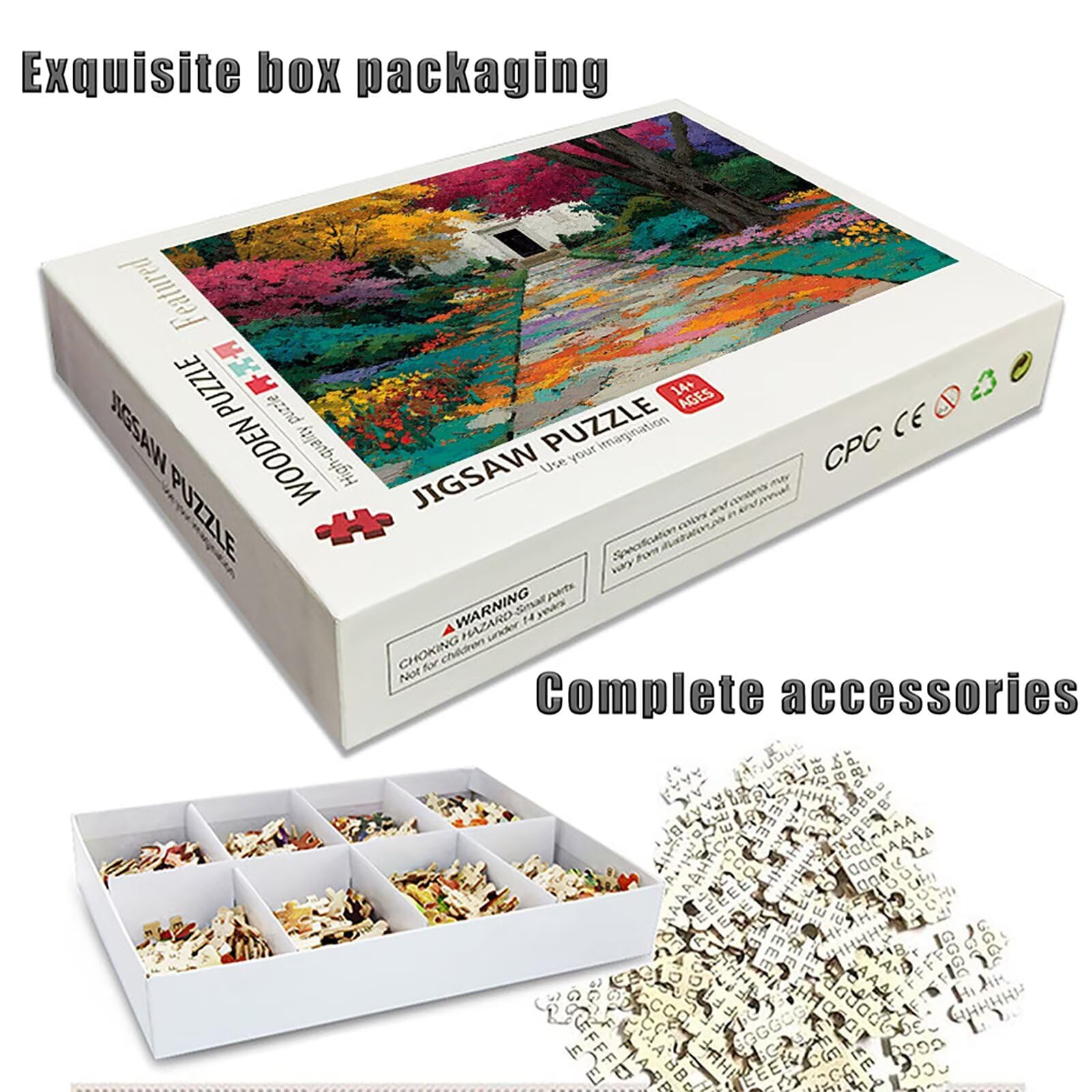 Puzzle 2000 elementów dla dorosłych drzewo, drewniane puzzle, 99 x 71 cm, części ściśle do siebie pasują, dla mężczyzn, kobiet, starszych seniorów, dekompresji, letnia dekoracja ścienna, prezenty