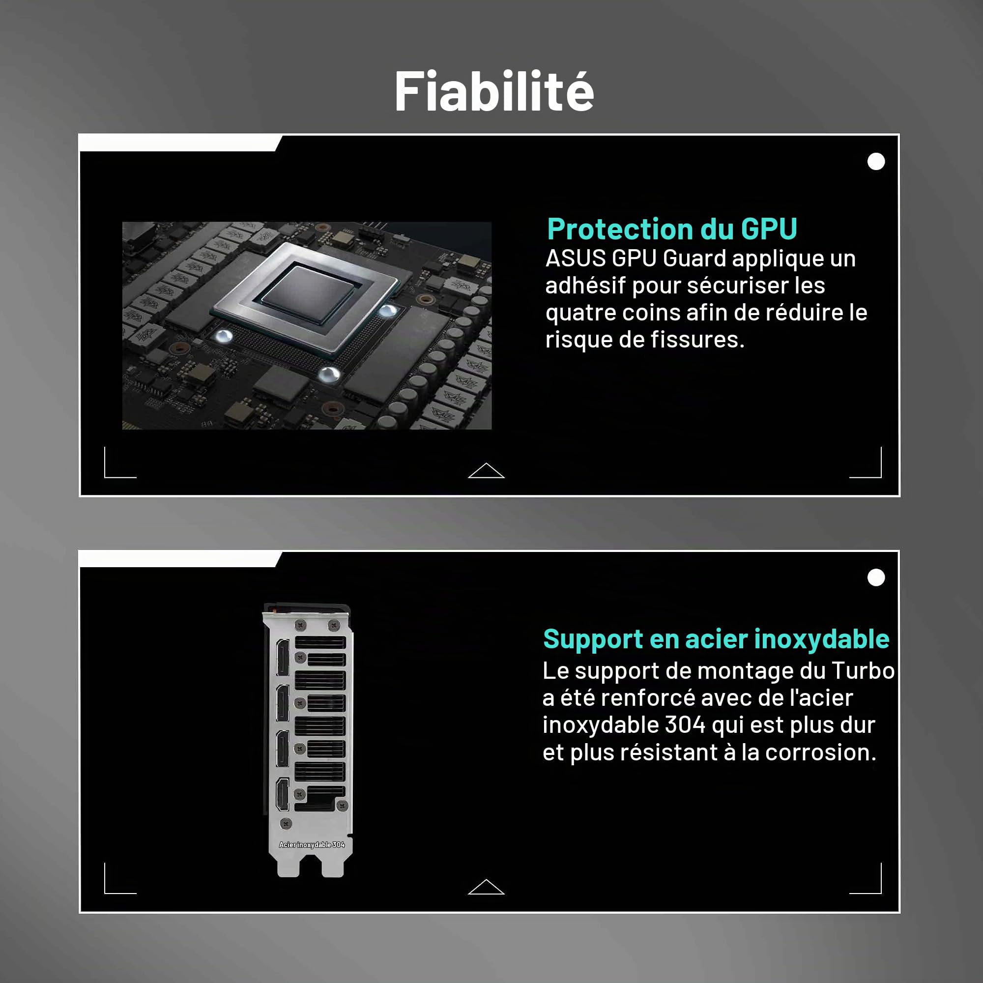 ASUS Turbo Radeon AI Pro R9700 est conçu pour Les Flux de Travail alimentés par l'IA et Une fiabilité extrême, avec Architecture RDNA 4, 32 Go de mémoire VRAM et Conception Thermique Robuste