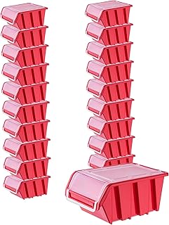 KADAX Stacking Boxes, Plastic Tool Organiser ...,