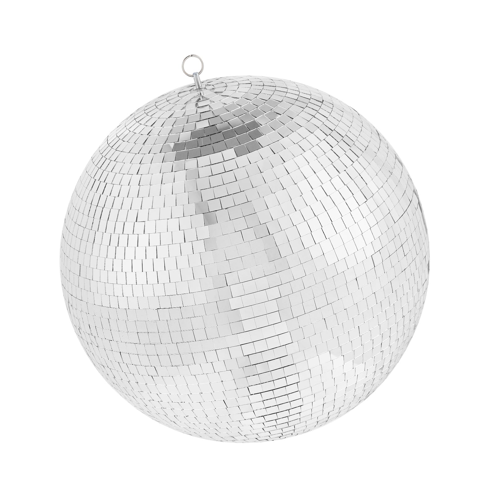 VEVOR Palla da Discoteca a Specchio da 495 mm Grande Palla da Discoteca con Anello per Appendere, Decorazioni per Feste con Palla da Discoteca con Fulmini, per DJ Club, Compleanni, Natale, Capodanno