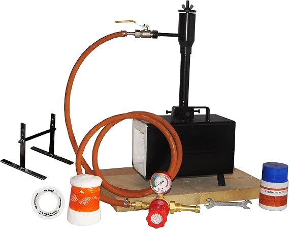 Quemador para fragua a gas propano, fragua con soporte para soldar y para  la elaboración de cuchillos y herramientas : Herramientas y Mejoras del  Hogar - Amazon.com