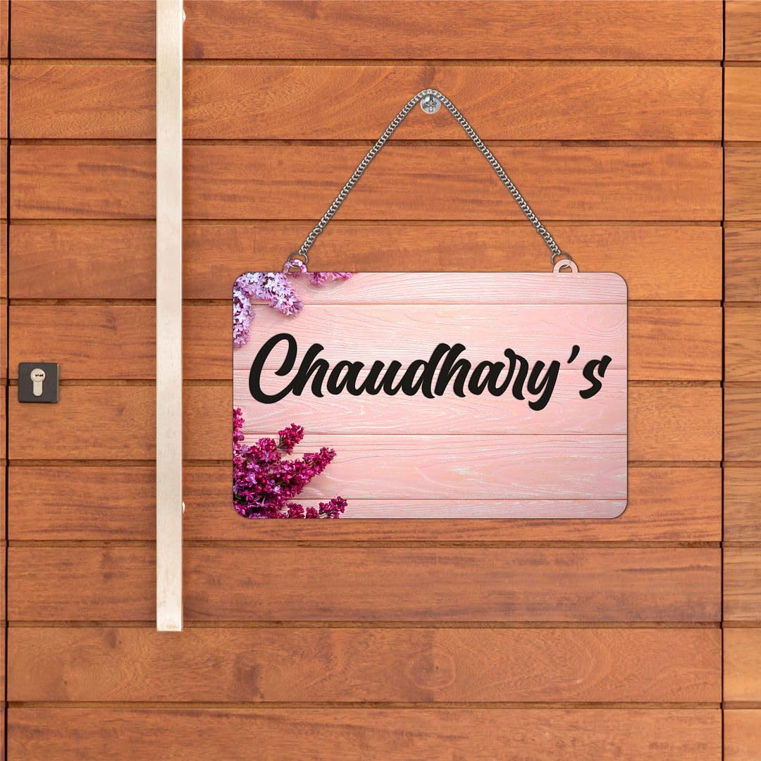 CVANU Customized Wooden Name Plate for Home Entrance Multicolour Size(10.5x18inch)_C1 — Amazon image 29