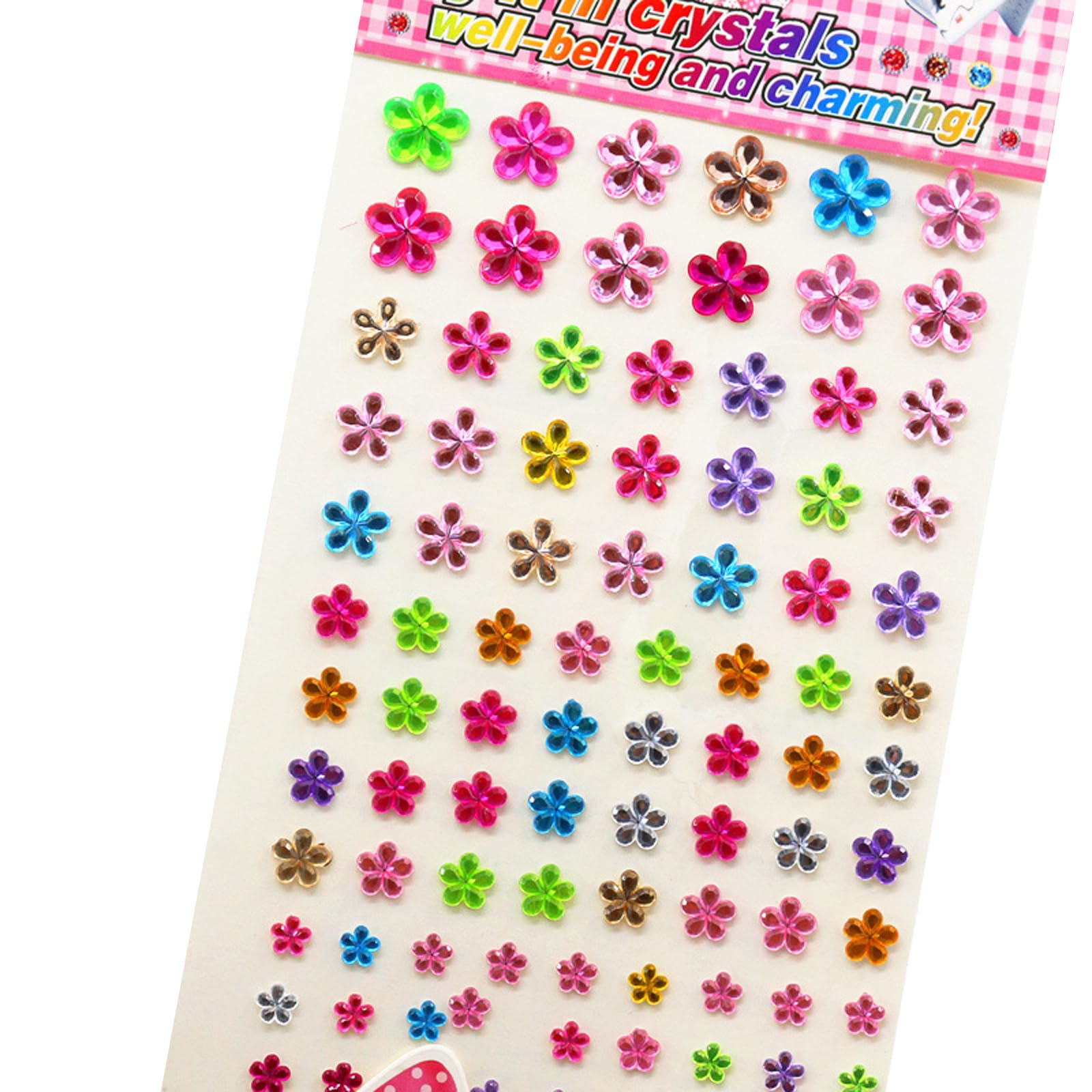 Limtula Sticker Jewels Rhinestones for, Selfs Adhesive Stick on Gemstones for Face Scrapbooks Supplies for