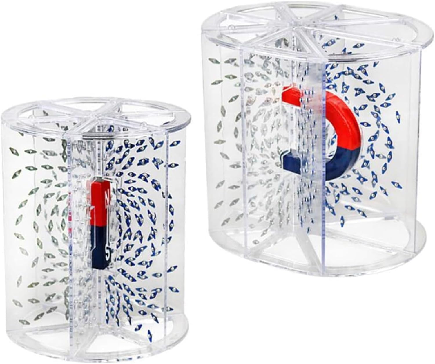 The Direction of The Magnetic Field at Each Point Around The Permanent Magnet Electromagnetic Field/The Formation of Magnetic Induction