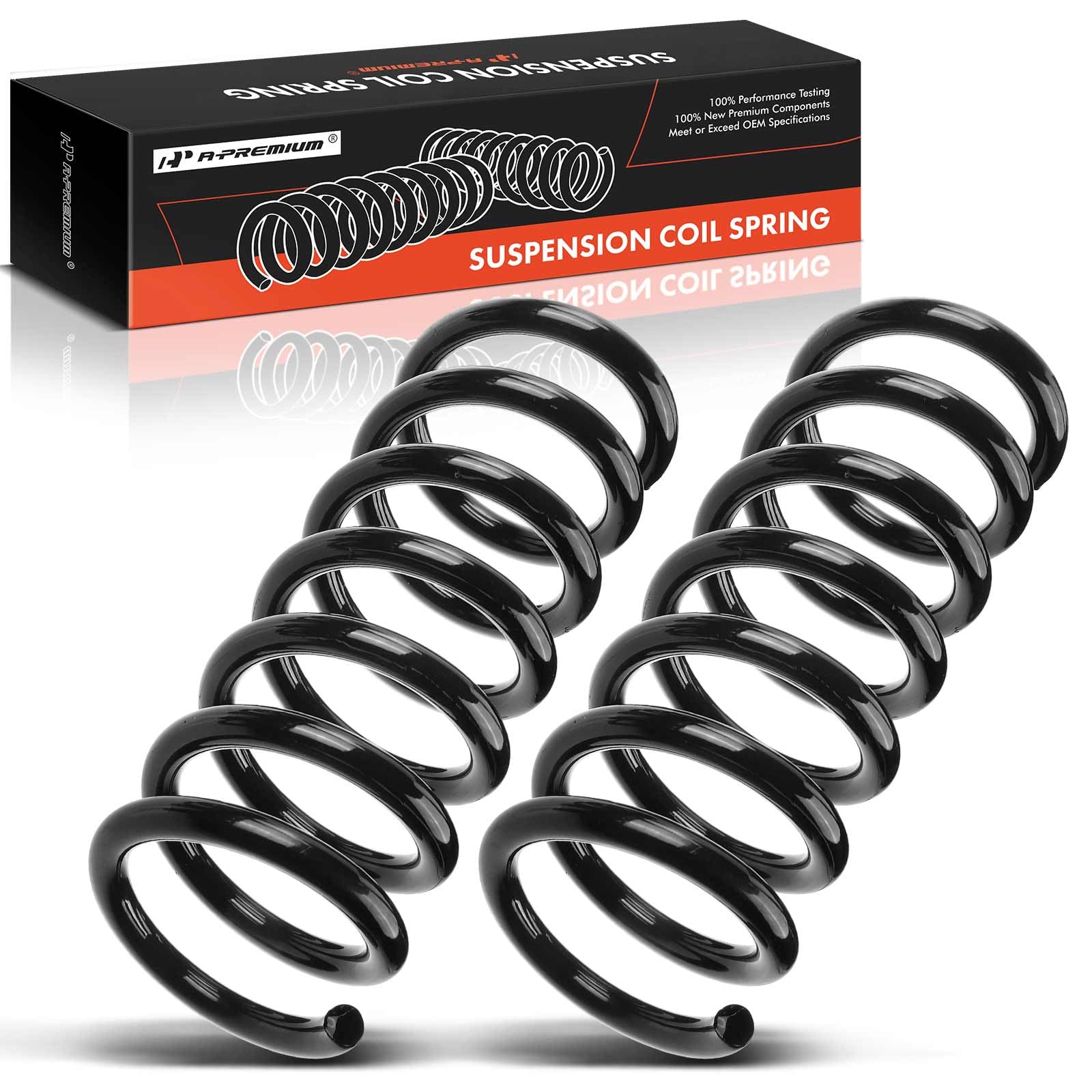 Amazon.com: A-Premium 2Pcs Rear Suspension Coil Spring Set
