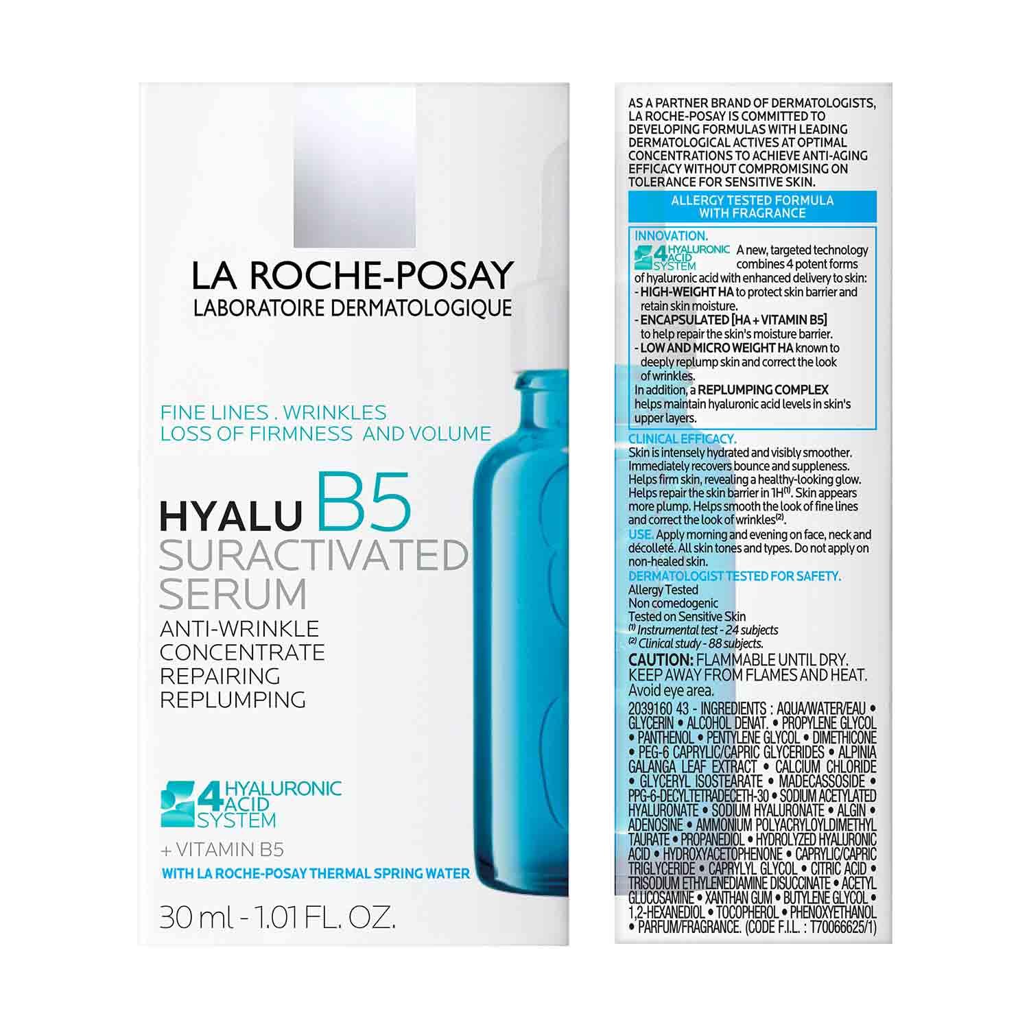 La Roche Posay Hyalu B5 Pure Hyaluronic Acid Anti-Aging Serum for Face