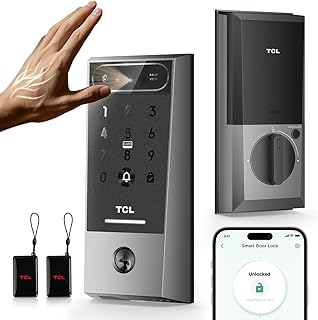 TCL Cerradura inteligente D2 Pro con reconocimient