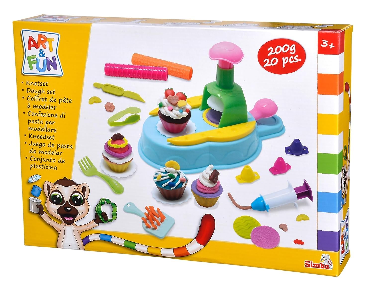 Simba Art and Fun Cupcake Dough Set