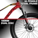 CRADIAC - XC 90 X7-7 Gear Cycle for Boys 12 to 15 Years |bycycles for Mens Adult 29" inches| 29T Cycles for Men| Mountain Bike with Suspension Fork |7 Speed Cycle| bycycles for Mens Adult | MTB gallery image