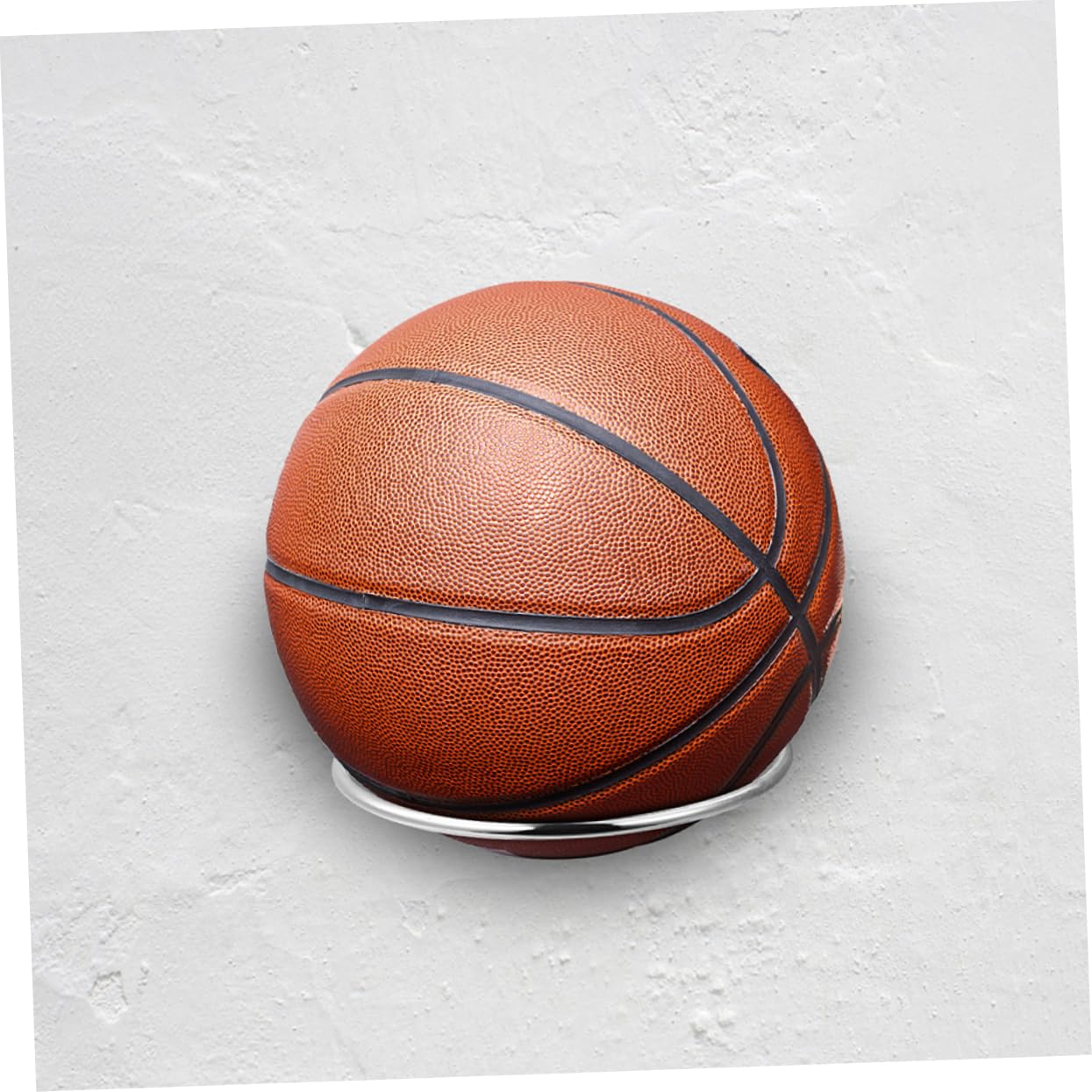 INOOMP Soporte De Bola Soporte De Pared para Soporte De Baloncesto Poseedor Titular De Rugby De Fútbol Estante De Baloncesto De Gimnasio Planchar