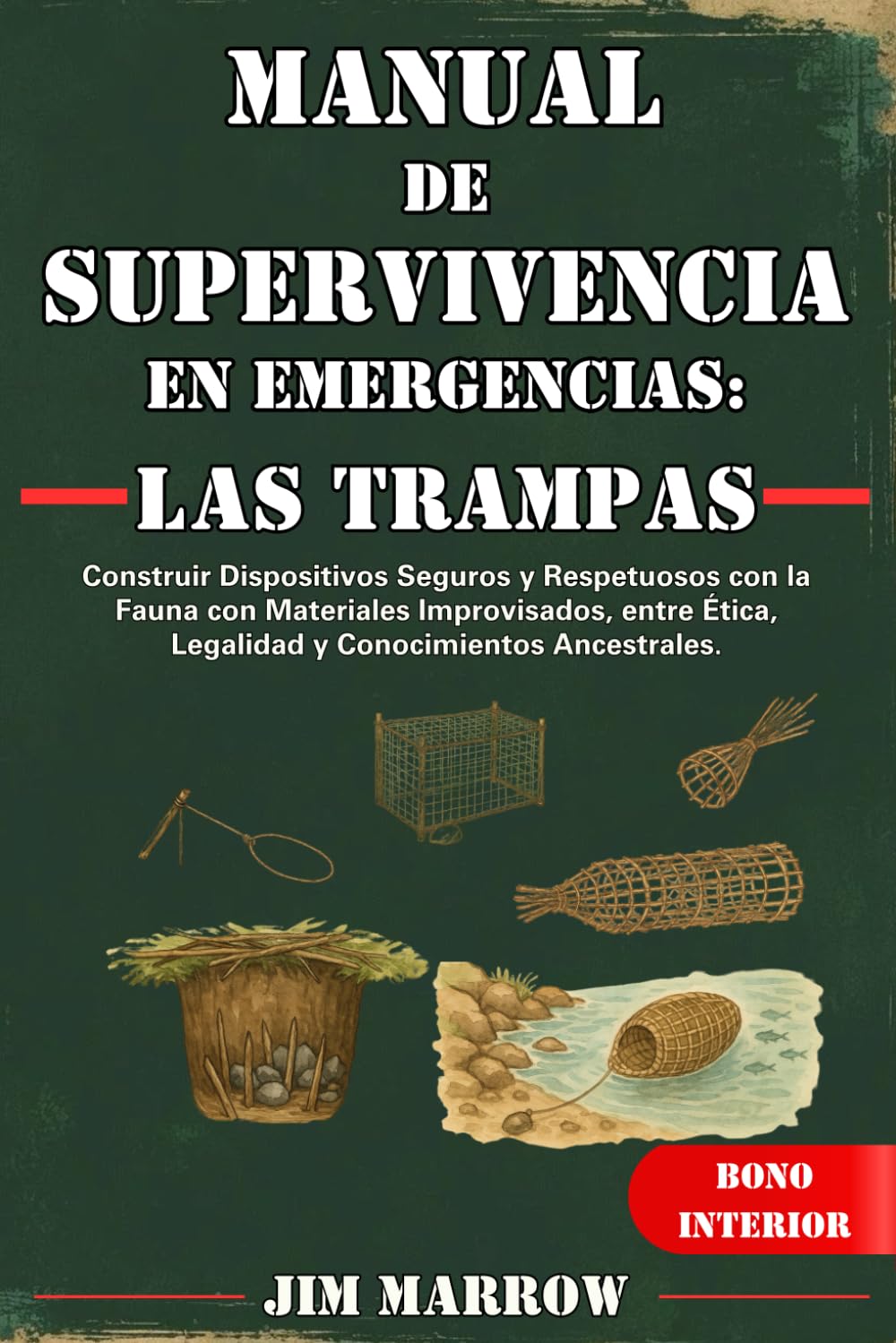 Manual de Supervivencia en Emergencias: las Trampas: Construir Dispositivos Seguros y Respetuosos con la Fauna con Materiales Improvisados, entre Ética, Legalidad y Conocimientos Ancestrales.
