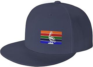 Snapback Cap St Petersburg City Flag Hat Flat Brim Baseball Cap for Men Women