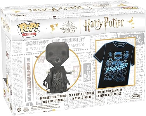 Miniatura 5 de Funko Pop! & Tee Harry Potter - Dementor - XS