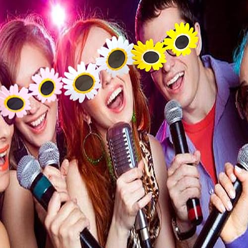 Miniatura 5 de Gafas de sol de fiesta de flores para primavera y verano, regalos de girasol de abejorros, decoraciones de fiesta de Pascua, gafas de fiesta de