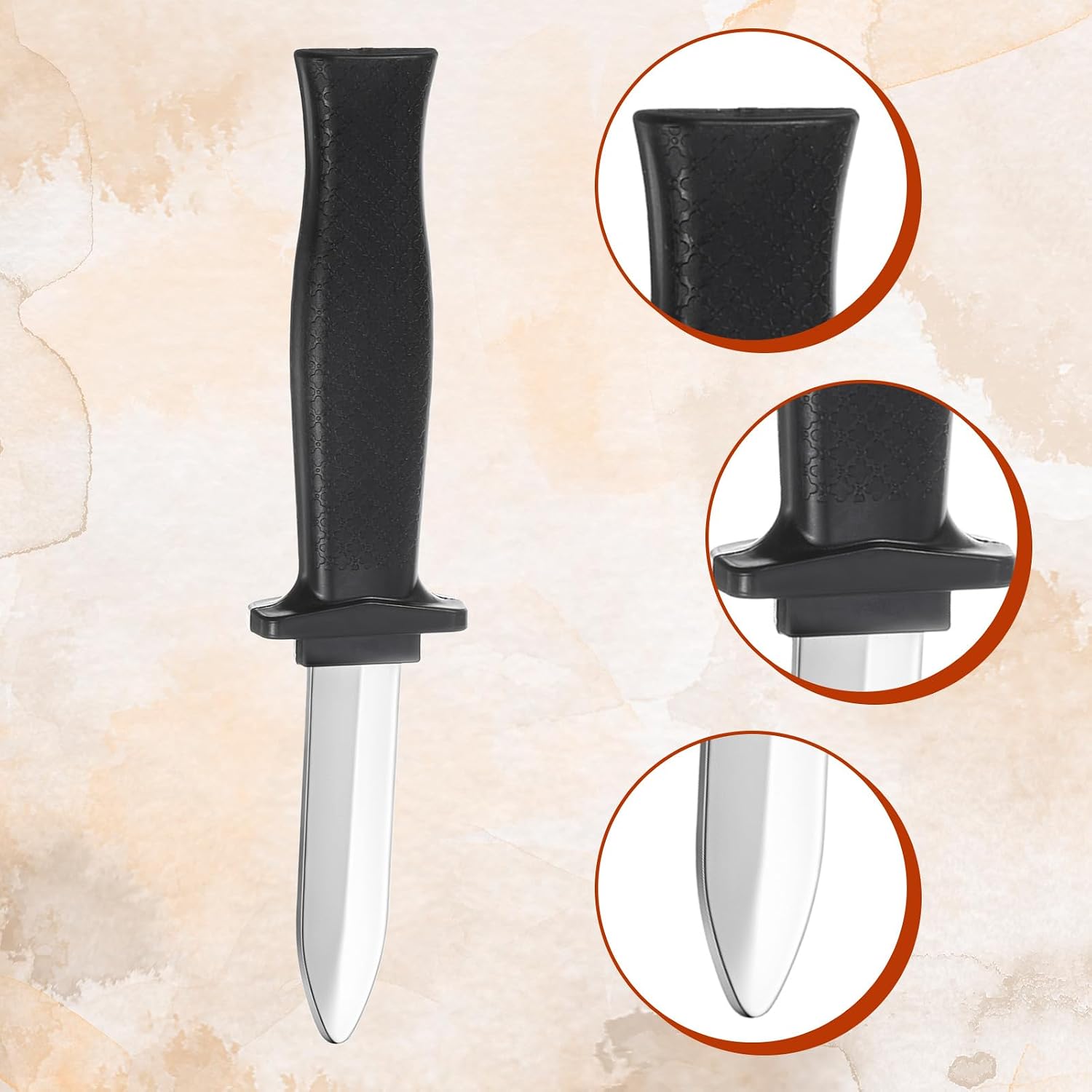 2Pcs Retractable Fake Knife Halloween Fake Dagger Joke Prank Props image 3