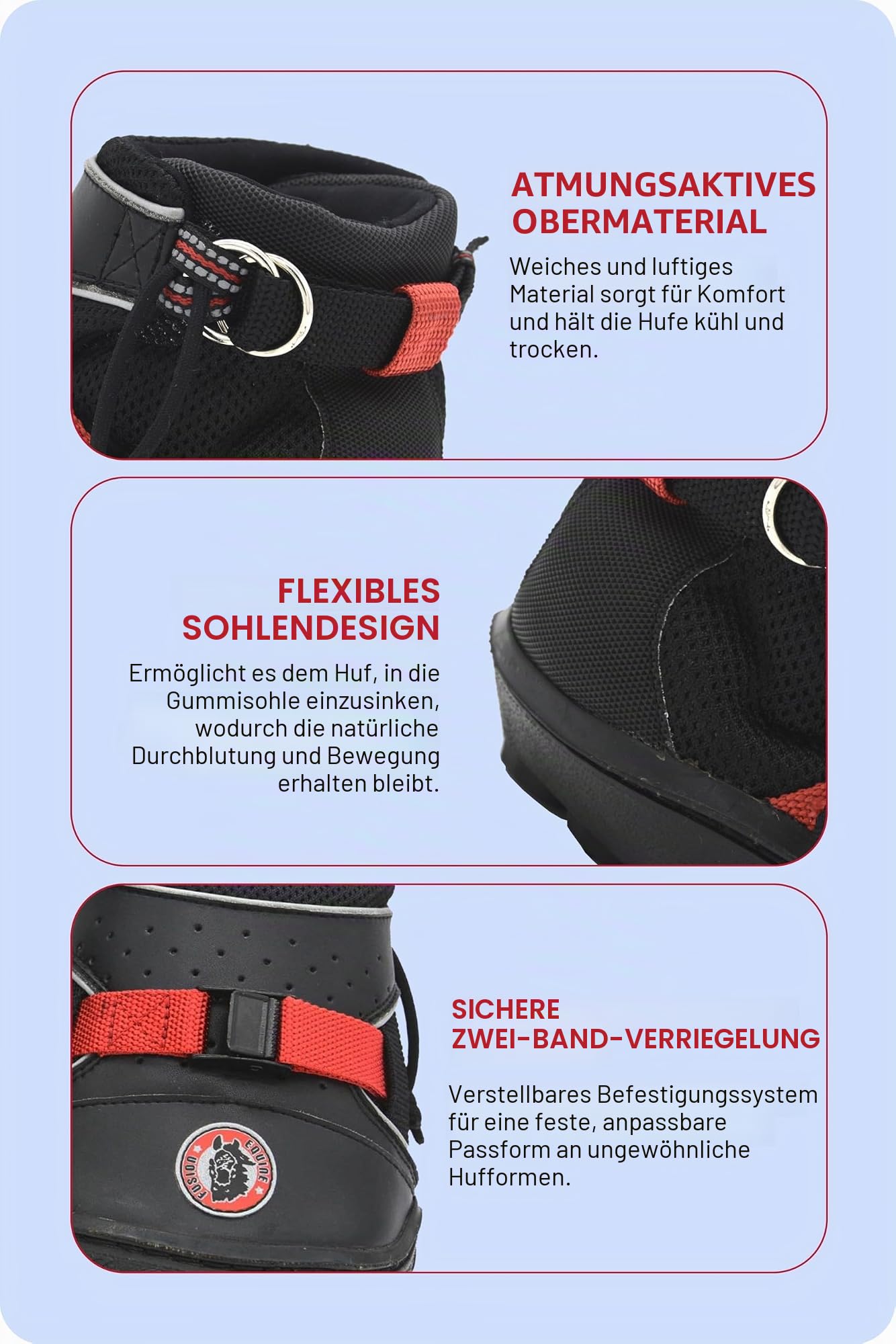 Equine F. Ultra Joggin Shoe 14, schwarz
