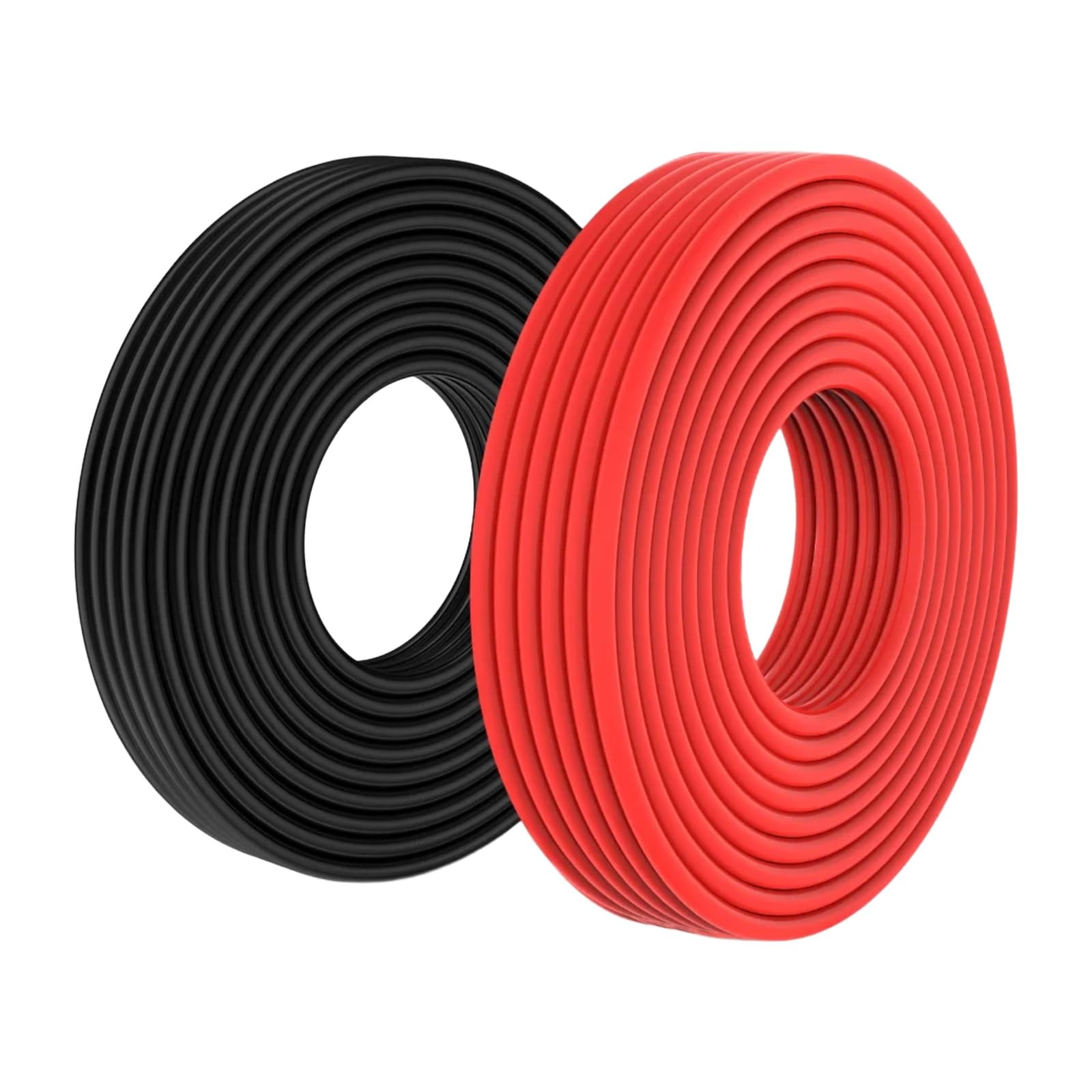 Cavi elettrici Super Soft Silicone Cable Red Black 12 14 16 18 20 22 24 30 AWG(Black and Red; 20m; 12 AWG)