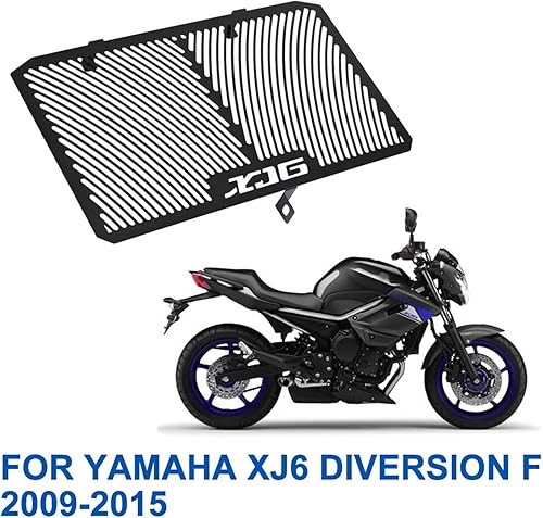 Miniatura 3 de Motobike Oil Guard Motorcycle Radiator Cover Guard Grille for Yamaha XJ6 XJ 6 Diversion F 2009-2015 Grille Oil Cooler Guard Protector