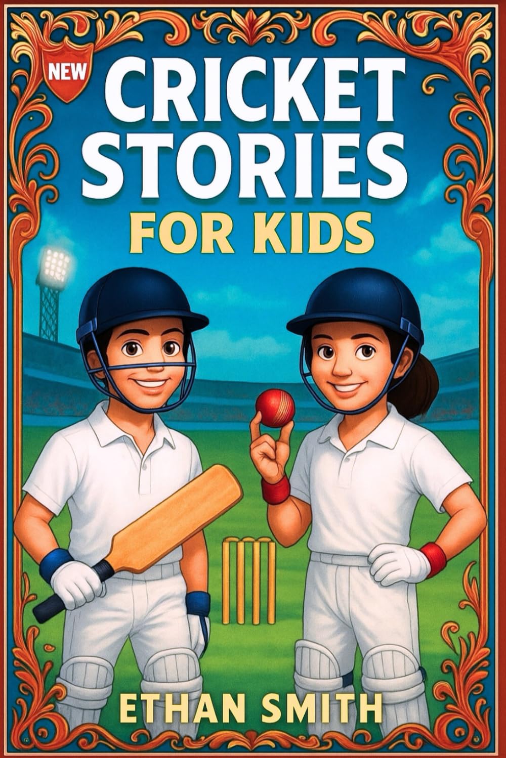 Cricket Story Book For Kids: 50+ Motivational And Inspirational Cricket Trivia Stories for Clever Kids