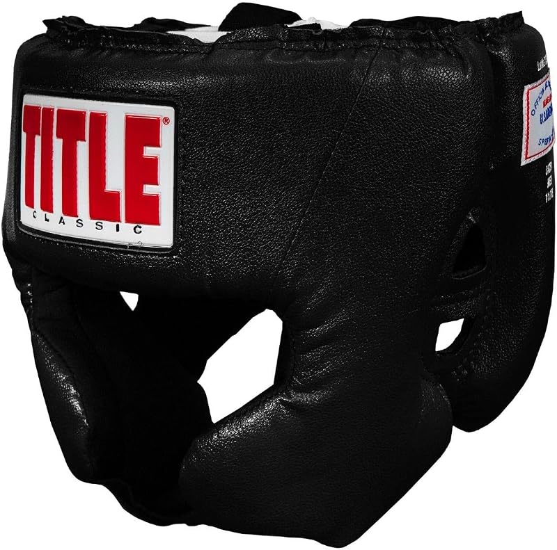 TITLE Boxing Classic USA - Casco de competición - Equipo de protección para sparring y artes marciales, aprobado por USA Boxing