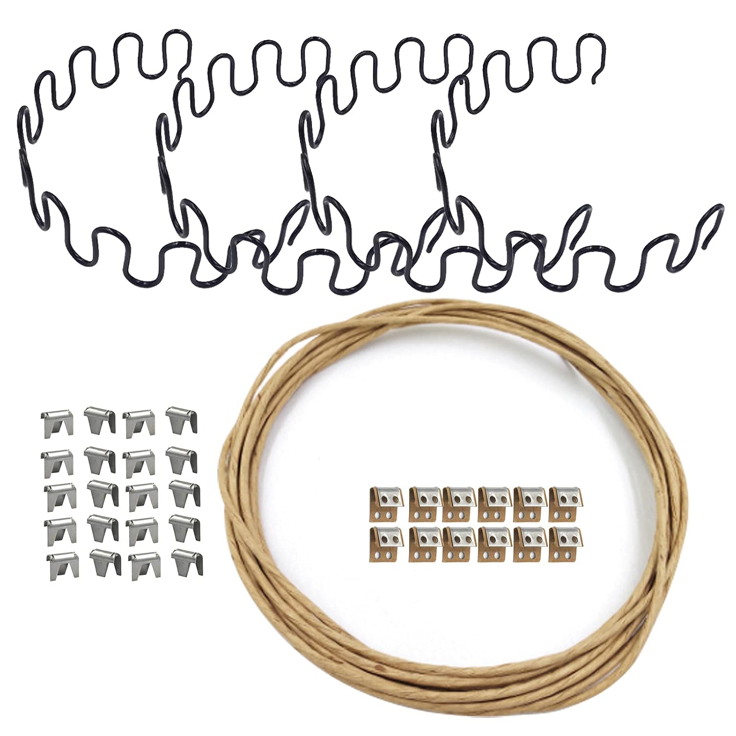 Carkio 23" Sofa Upholstery Spring Replacement Kit for Funirture Couch Repari Automotive and Others