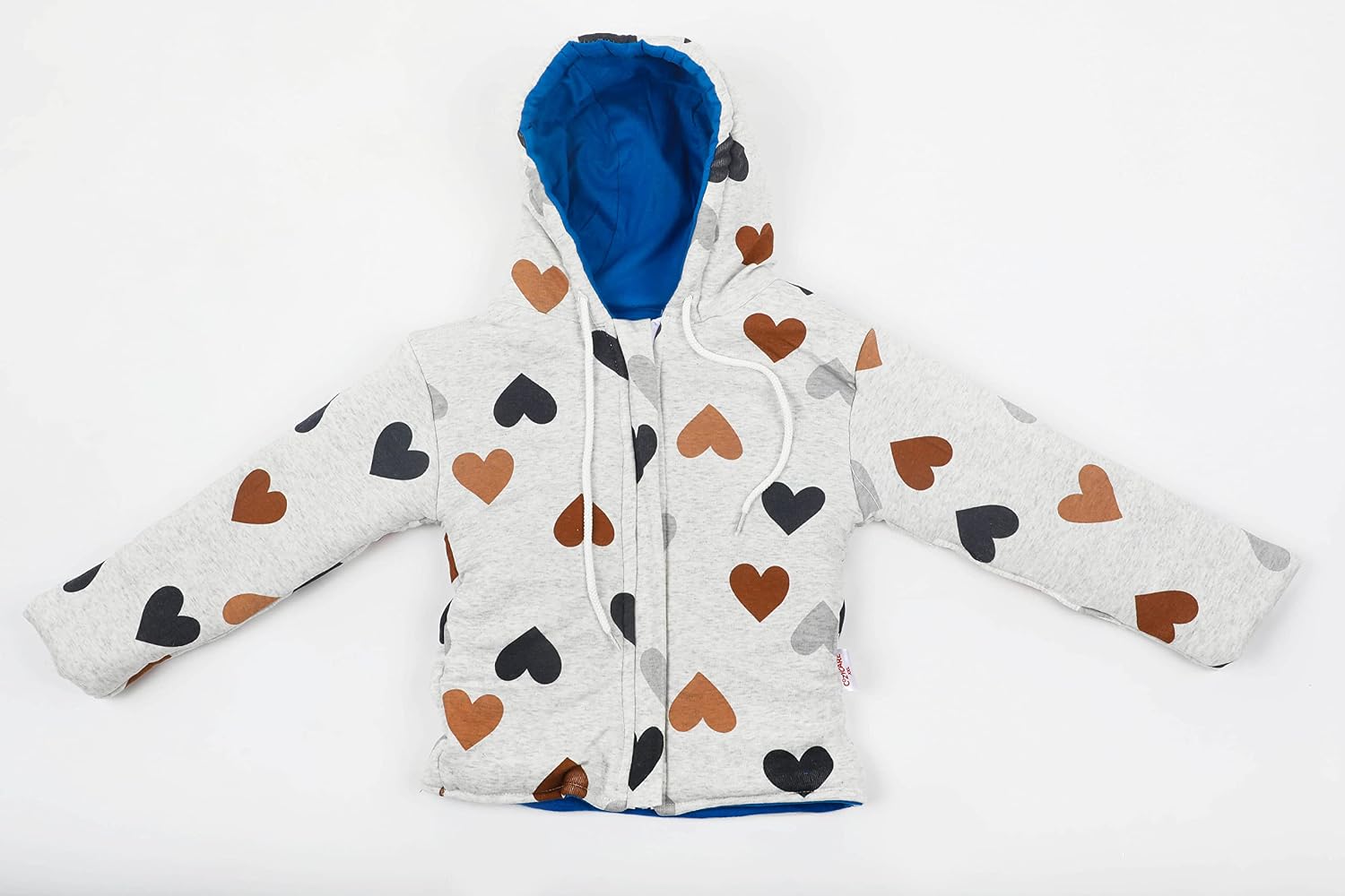 71VMSprWjfL._SL1500_ REVOLTEK Baby unisex Kids Full Sleeve Fleece Tshirt Jackets Cool Hoodie[2-in-1] reversible | with Zippers | Hoodie Cap for Infant Toddler kids Baby Boy & Girl