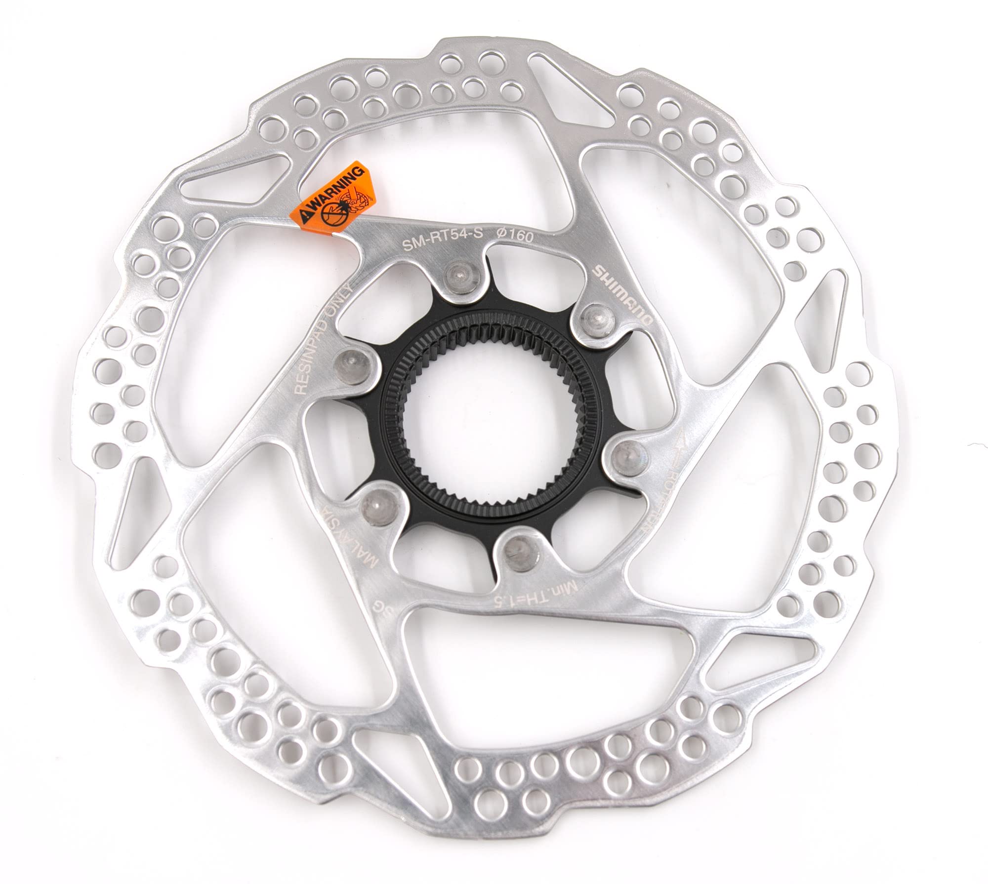 SHIMANO Deore SMRT54S Brake Disc Centre Lock silver Size:Durchmesser: 160 mm