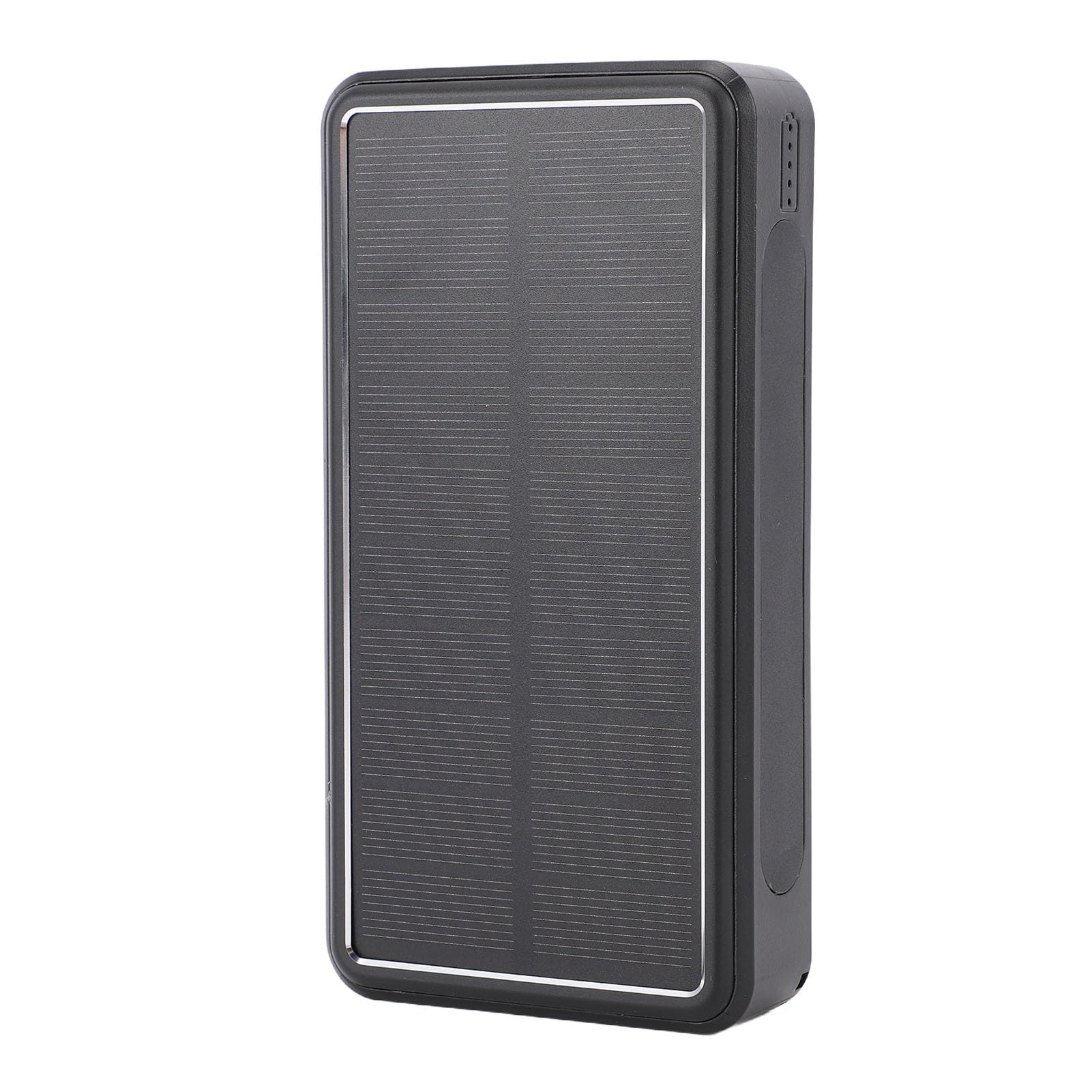 Ejoyous Banque d'énergie Solaire, Chargeur Solaire ABS 10 000 MAh avec Entrée et Sortie USB C, Double Lampe de Poche et Conception IP67, pour Camping, Randonnée, Utilisation d'urgence avec