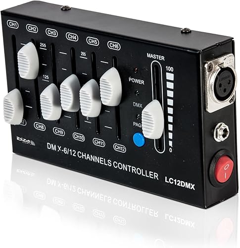IBIZA LC12DMX Kanal DMX Controller IBIZA LC12DMX Kanal DMX Controller