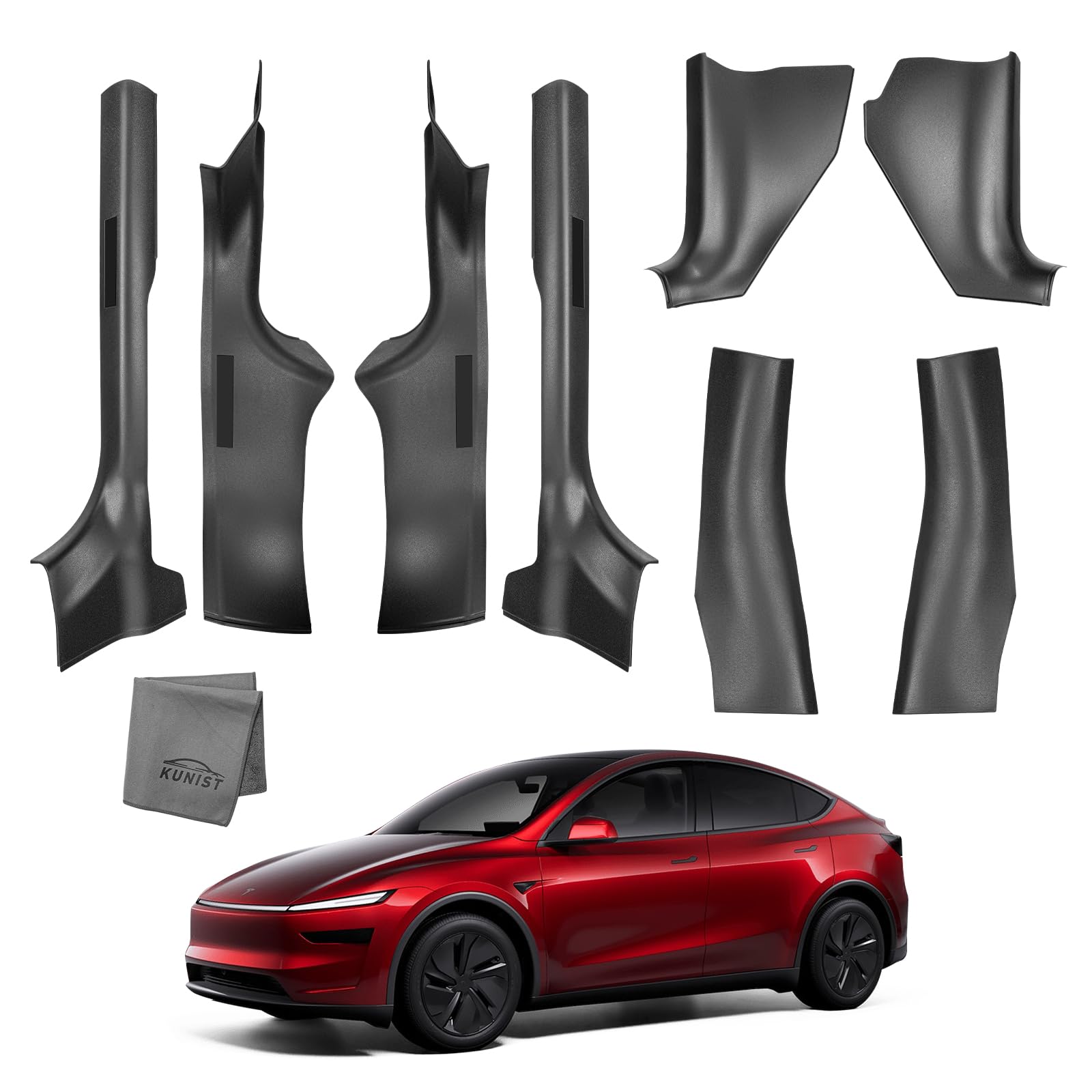 Amazon.co.jp: KUNIST ドア敷居プロテクター 8個入り TeslaモデルY