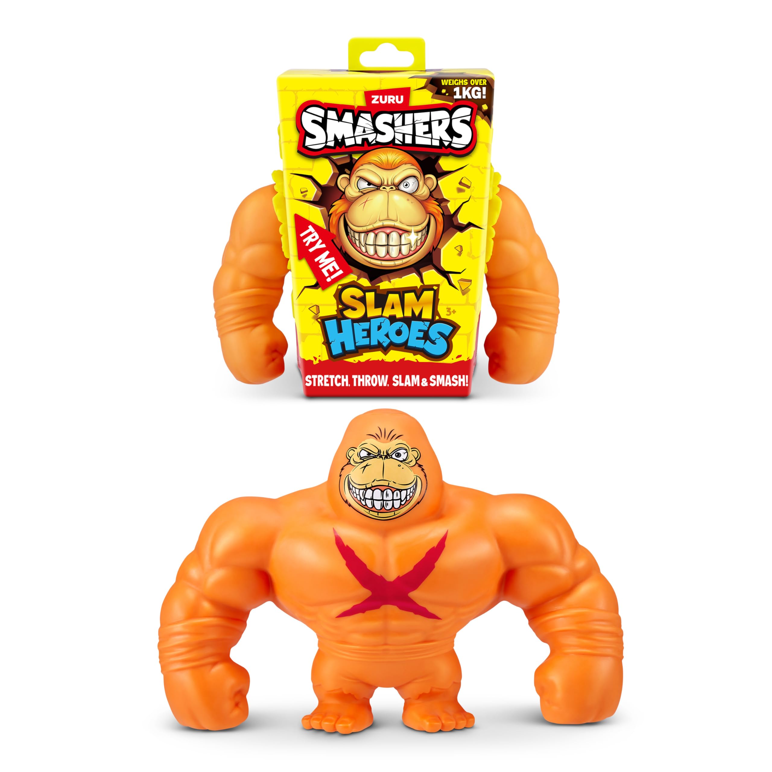 Amazon.com: Smashers SLAM Heroes by ZURU, Gorilla (Orange