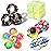 Dr.Kbder 5Pcs Fidget Toys Adults Set, Autism Sensory Pack with figette Cube Magnetic Rings Pad ADHD Stress Relief for Kids Teen, Cool Gadget Desk Spinner Christmas Stocking Stuffer
