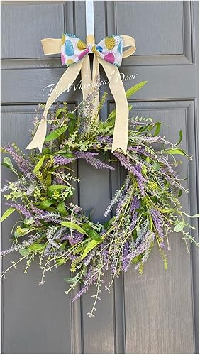 Miniatura 5 de Cinta de arpillera con cable, cinta de conejo de huevo de Pascua, cinta para manualidades para el día de Pascua, envoltura de regalos, decoración